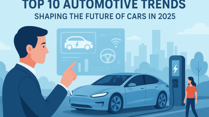 Top 10 Automotive Trends Shaping the Future of Cars in 2025
