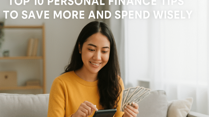 Top 10 Personal Finance Tips to Save More and Spend Wisely