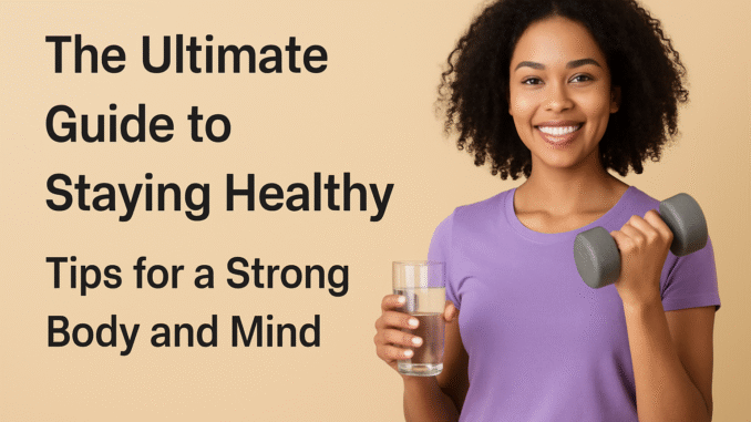 Tips for a Strong Body and Mind
